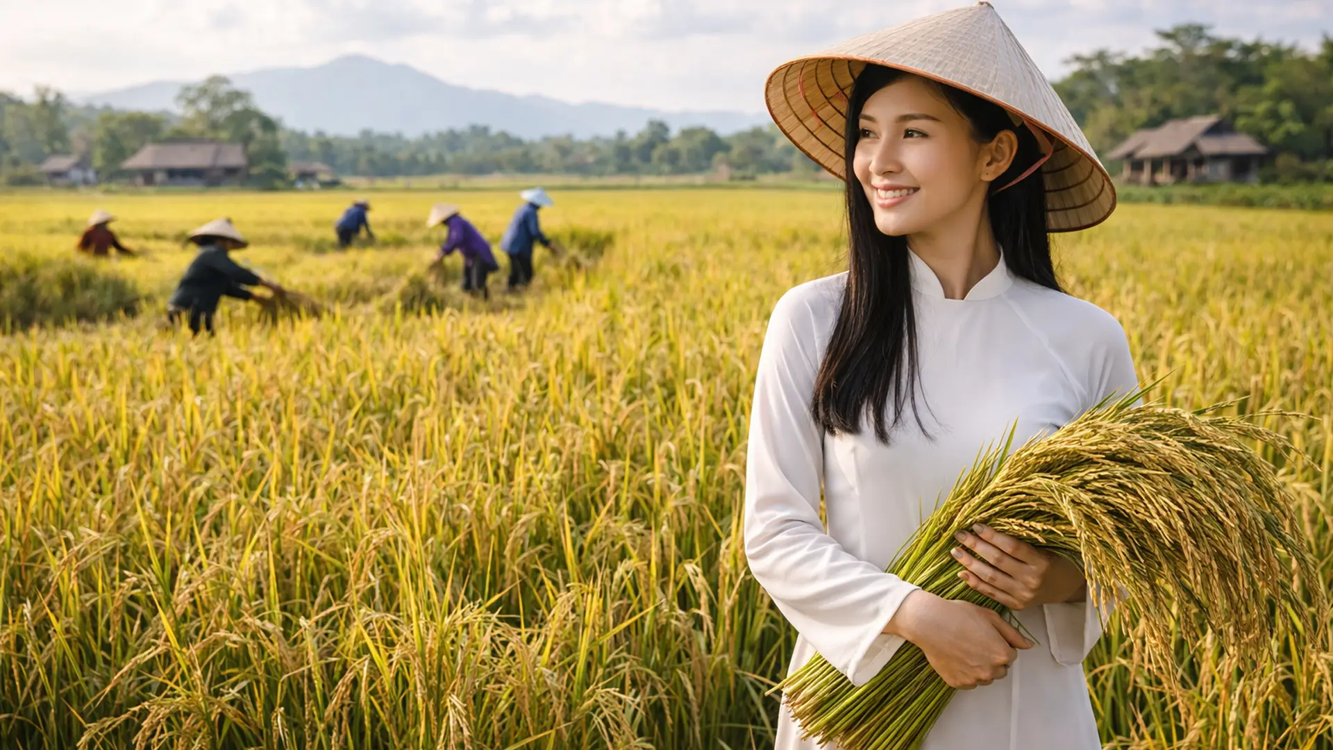 Cây lúa trong đời sống người Việt.
