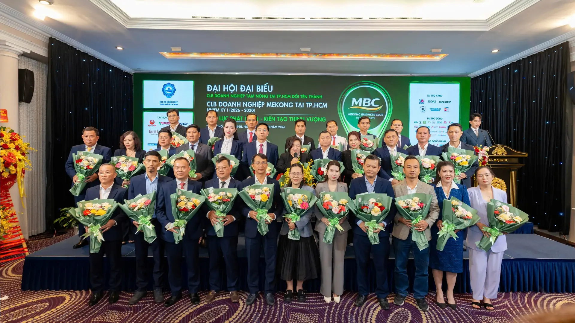 Ra mắt Ban Chấp hành Câu lạc bộ Doanh nghiệp Mekong tại thành phố Hồ Chí Minh nhiệm kỳ I (2026 - 2030)